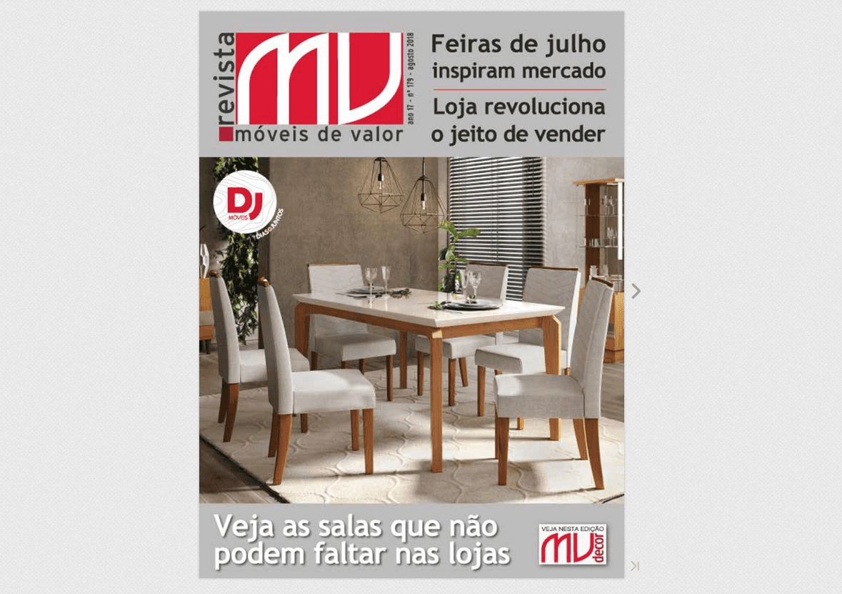 Móveis de Valor de agosto está disponível