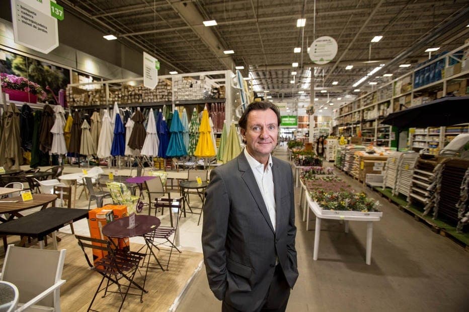 Alain Ryckeboer, diretor-geral da Leroy Merlin, afirma que as lojas da rede serão base de entrega de mercadorias