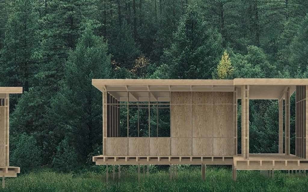 Ikea lança casa fácil de montar como um móvel