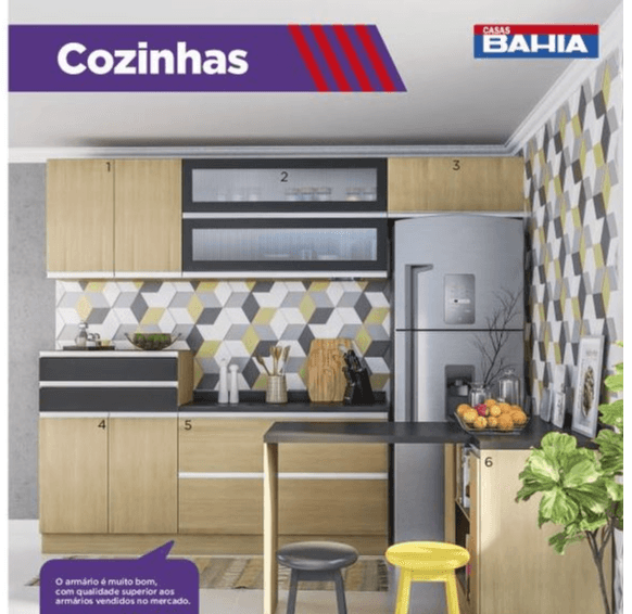 Casas Bahia lança catálogo de móveis com dicas aos clientes