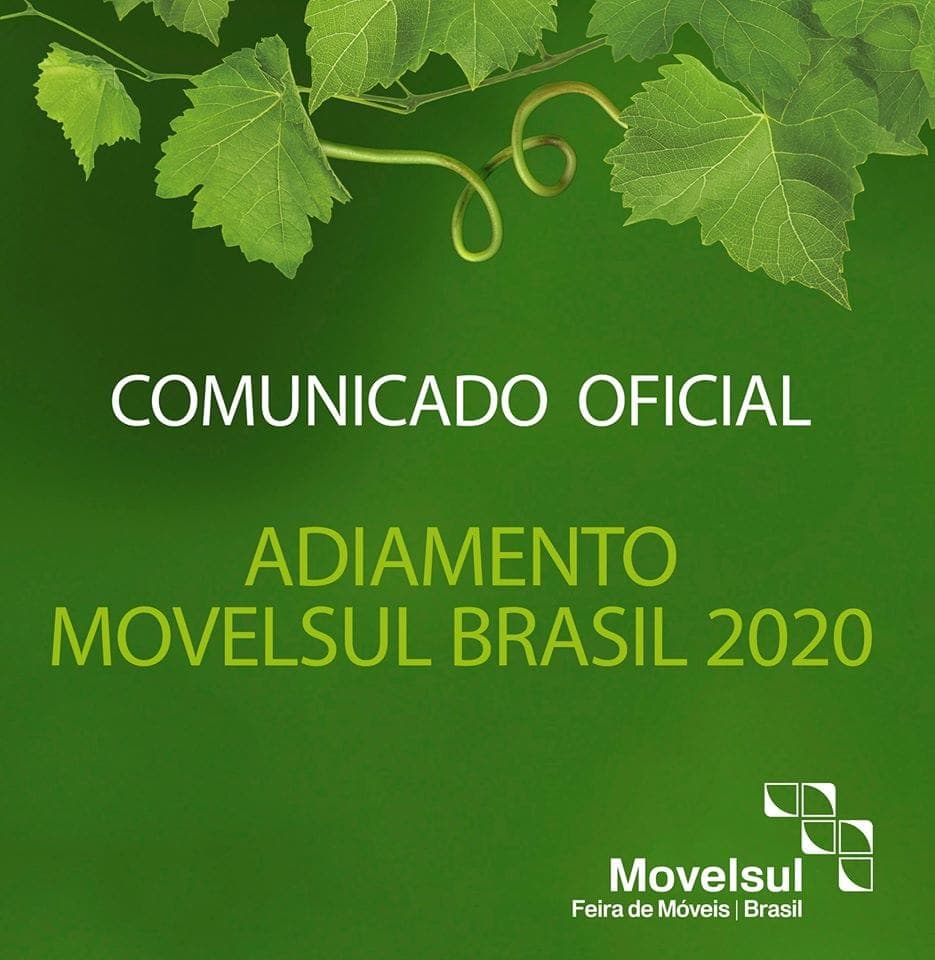 Movelsul confirma adiamento por causa do coronavírus