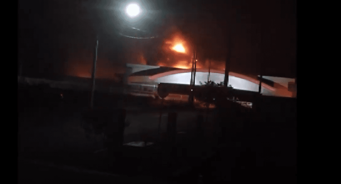 Incêndio atinge barracão da Maxispumas no PR