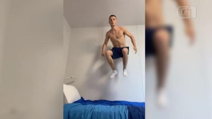Atleta comprova: cama de papelão na Olimpíada resiste ao sexo