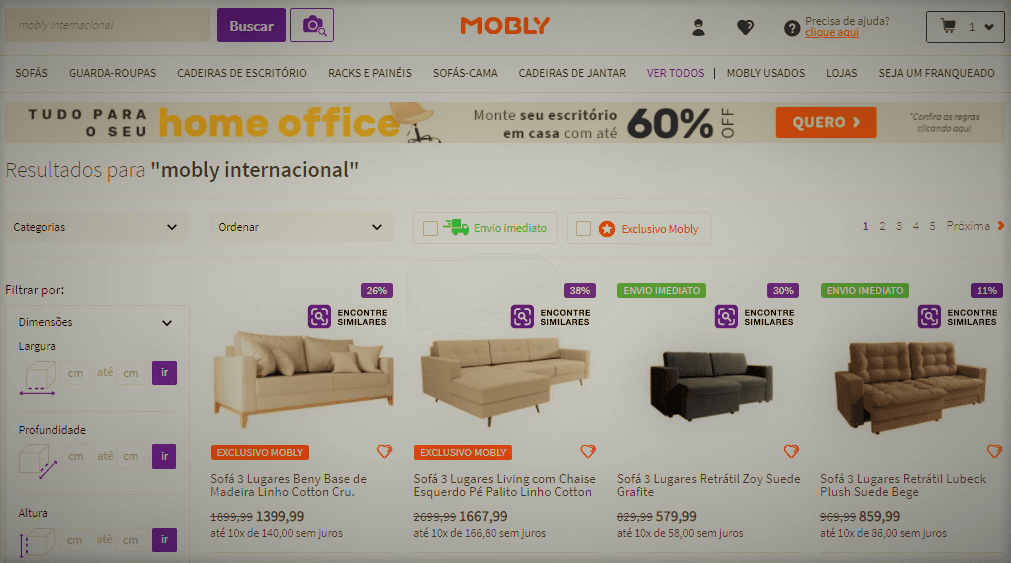 Mobly despenca 45% na bolsa desde a IPO no dia 5 de fevereiro