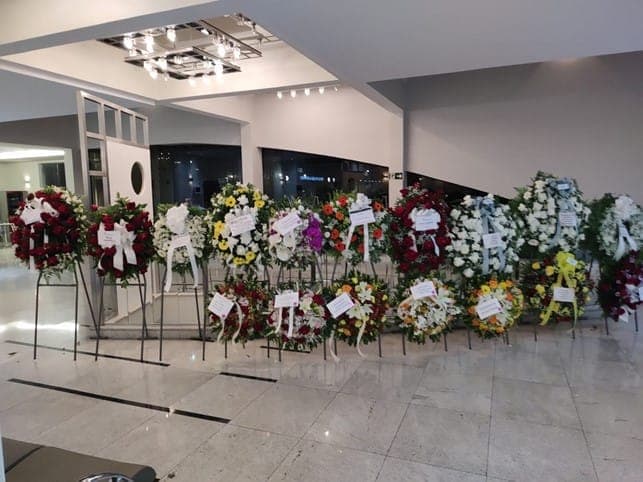 Muitas homenagens a Adelino Colombo em velório restrito