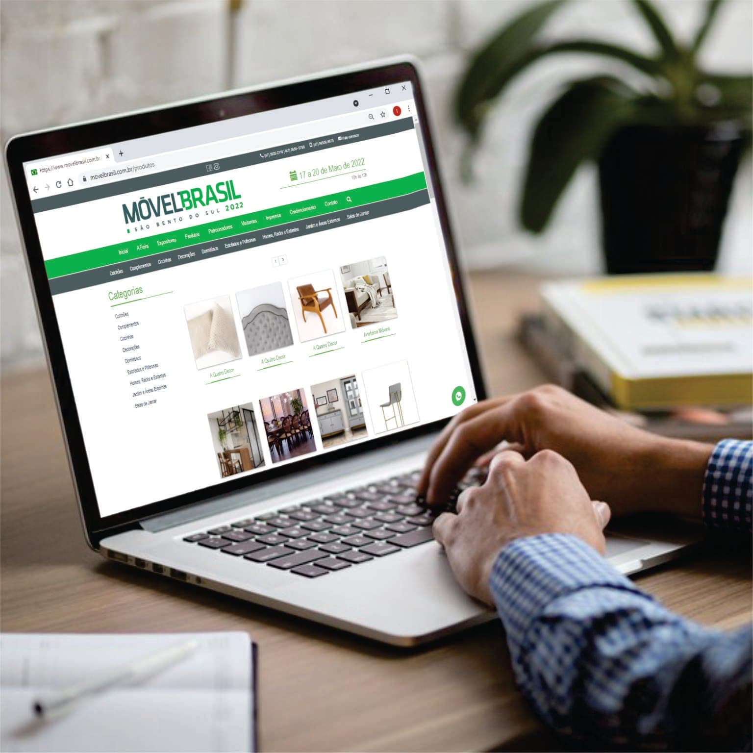 Móvel Brasil lança catálogo virtual para facilitar negócios