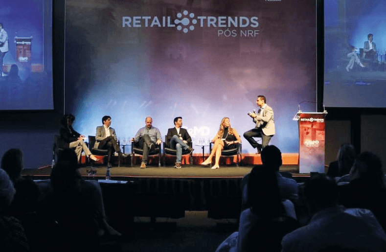 a ocasião contou com palestras de Luiza Helena Trajano (Magazine Luiza), Abílio Diniz (Carrefour), Marcelo Tripoli (Fundador e Ceo Zmes), Regiane Relva Romano (Diretora de Cidades Inteligentes da Facens)