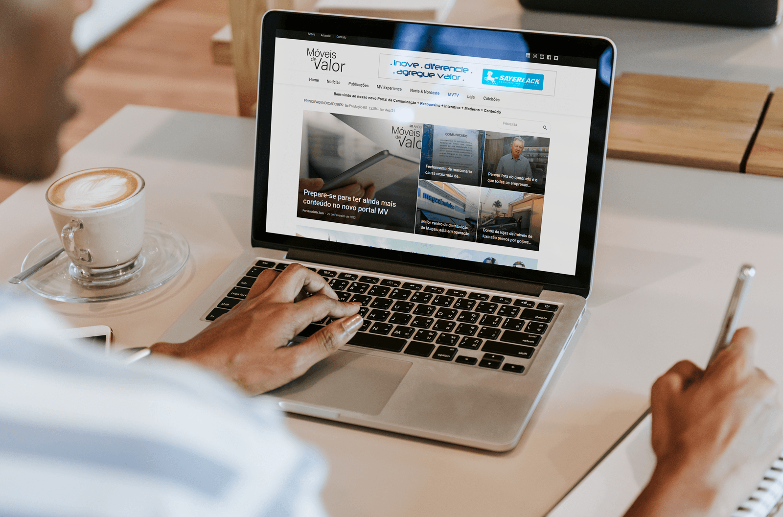 Veja mais conteúdo no novo portal MV Comunicação