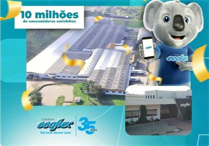 Atualmente, a empresa produz, em média, 400 toneladas mensais de espumas