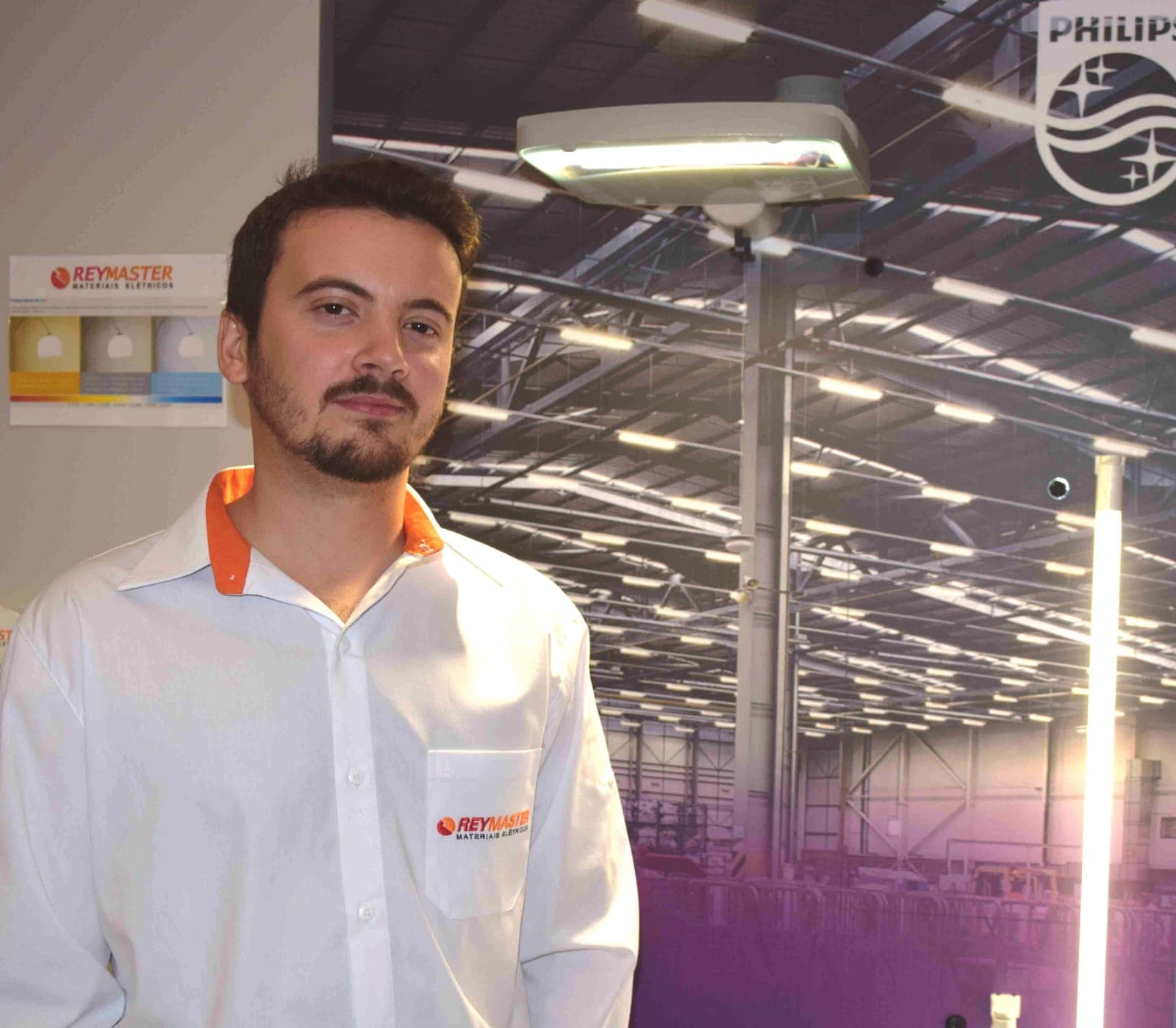 Sistema inteligente de iluminação para comércio e indústria