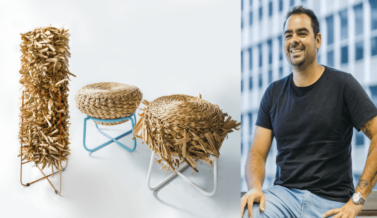 Tavinho Camerino é um designer de móveis alagoano que já está traçando seus caminhos pelo mundo