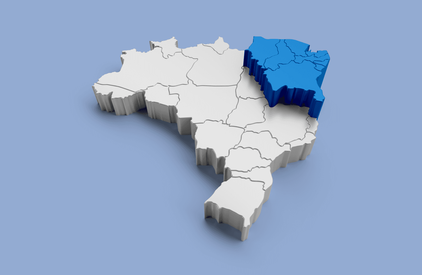 Todos os Estados da região marcaram percentuais de recuperação acima da média nacional