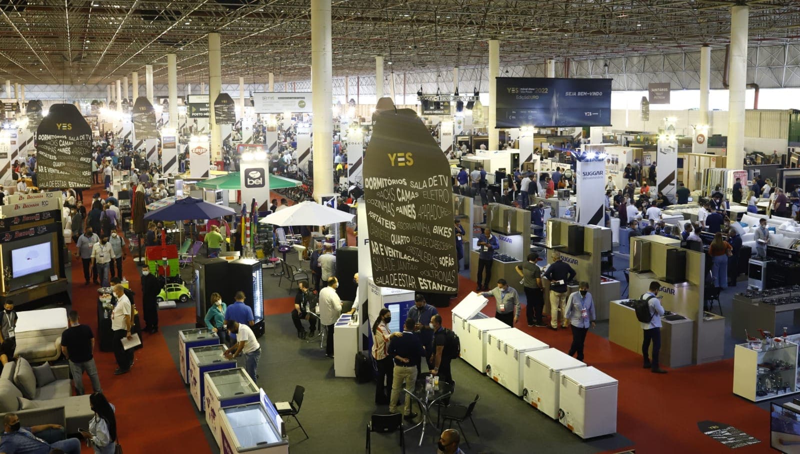 Calendário de feiras da Yes indica apenas seis eventos em 2023