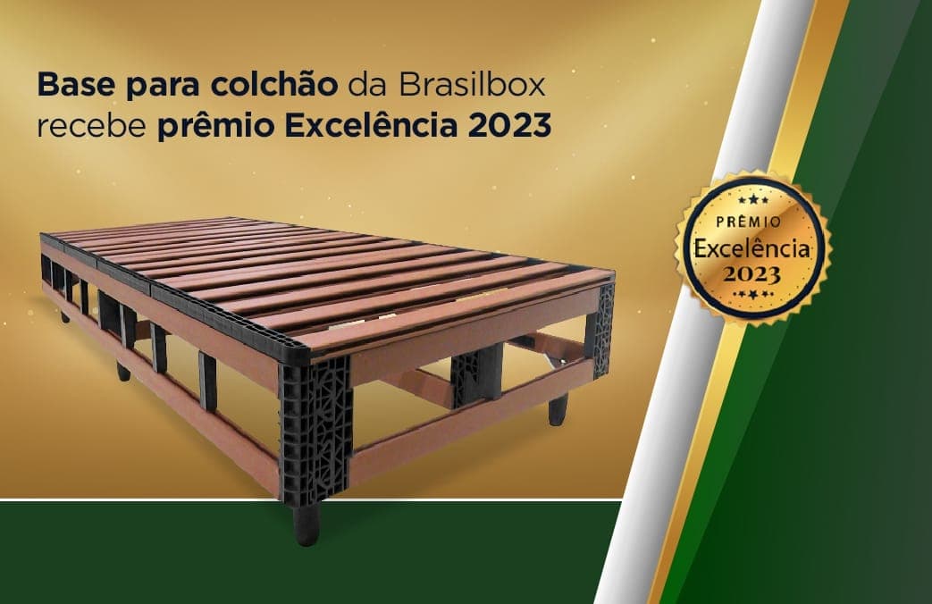 Base para colchão da Brasilbox recebe prêmio Excelência 2023