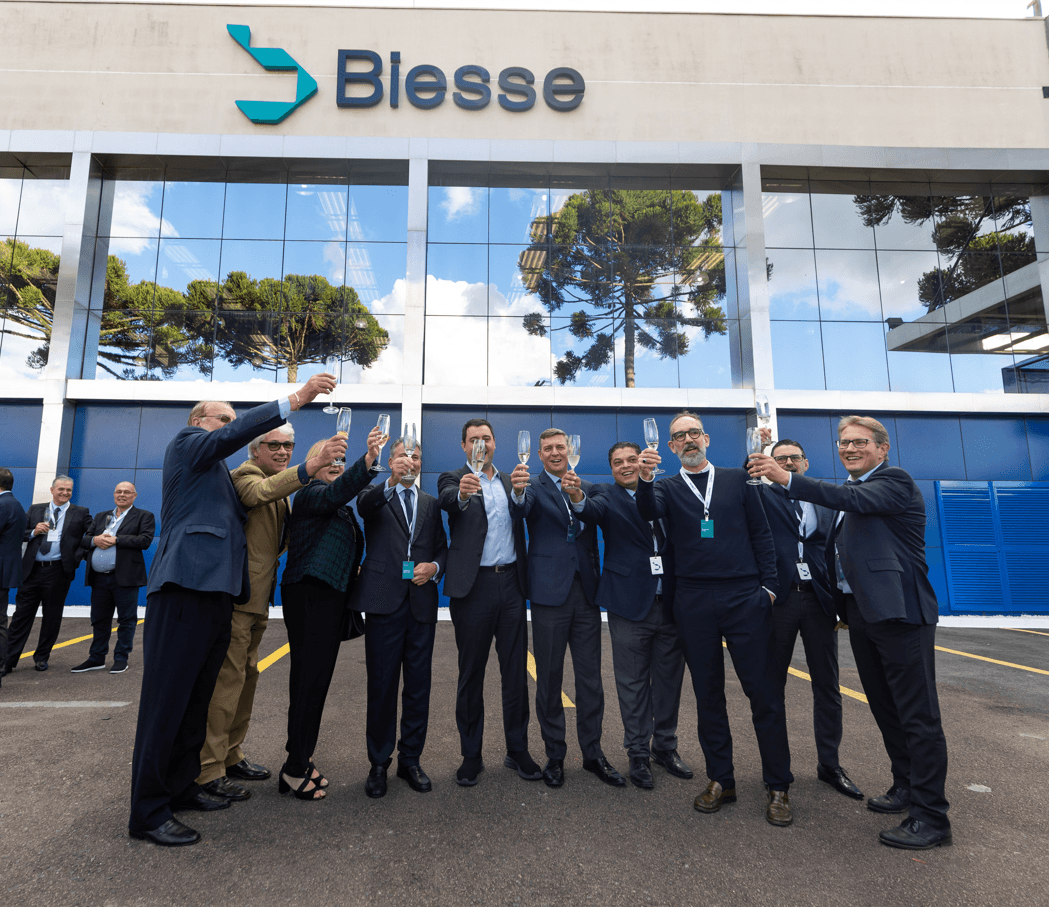 Biesse inaugura showroom para a América do Sul em Curitiba