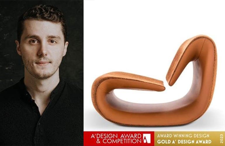 Brasileiro recebe premiação ouro do A' Design Award