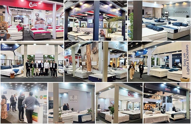 Colchões de linha premium são destaque na Expoabicol