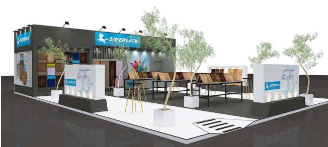 Sayerlack cria showroom com soluções inovadoras na Fimma