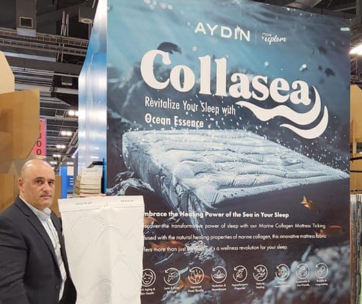 Representada da Overseas lança tecido com colágeno na ISPA