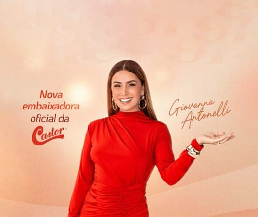 Gionanna Antonelli é anunciada a embaixadora da Castor