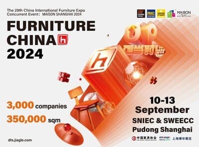 FURNITURE CHINA 2024 em setembro: "UP" is Just in Time!