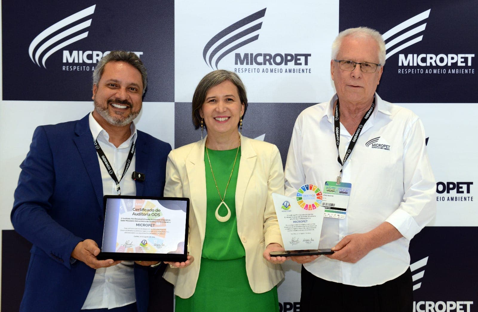 Instituto Impulso entrega certificação ODS para Micropet