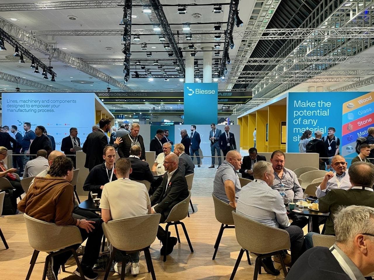 Biesse marca presença na 50ª edição da Ligna, em Hannover, Alemanha