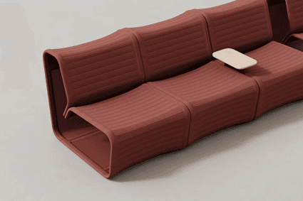 Design inteligente substitui espuma por ar em sofá ecológico