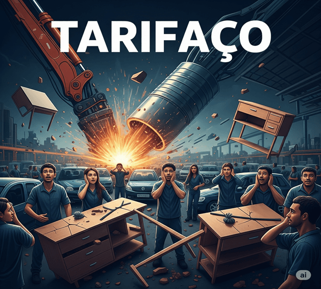 Tarifaço impacta a indústria de móveis e ameaça os empregos