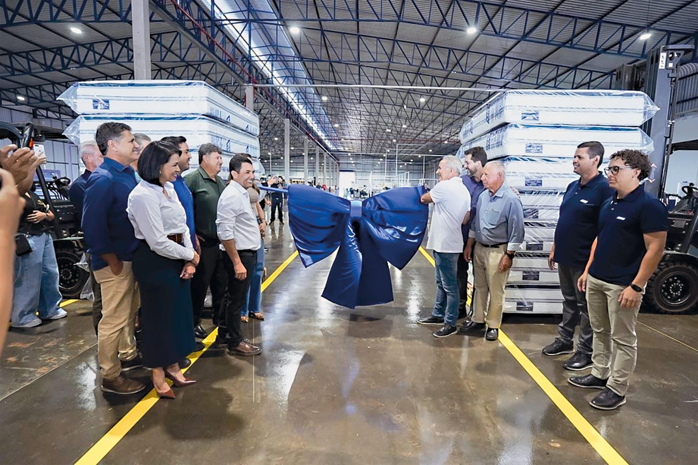 Gazin inaugura fábrica em MG e amplia presença industrial
