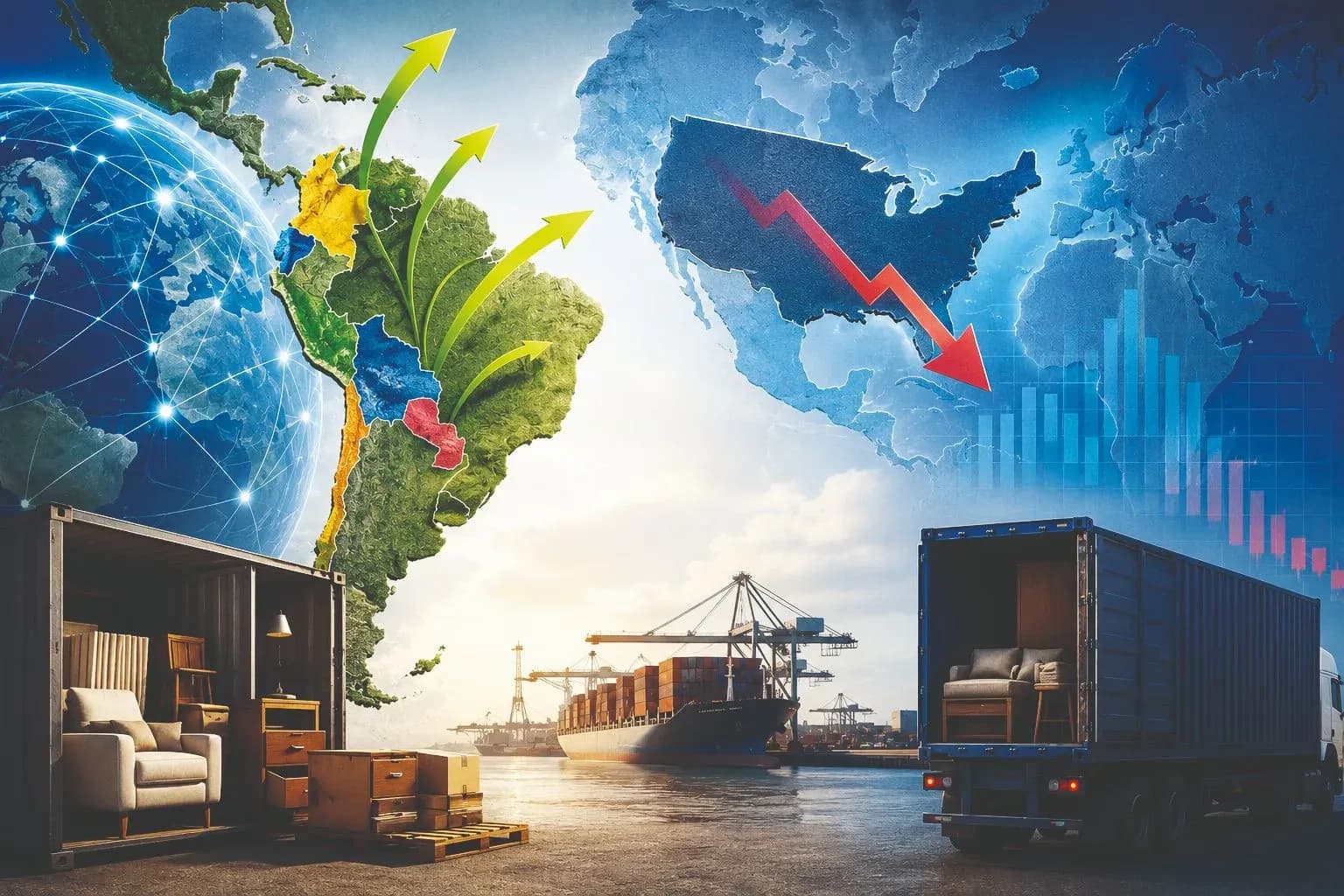 Domínio chinês e proteção americana pressionam polos exportadores 
