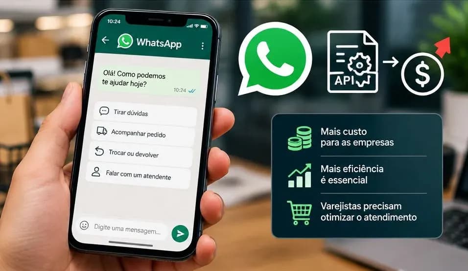 Atendimento pelo WhatsApp ganha novo custo para as empresas