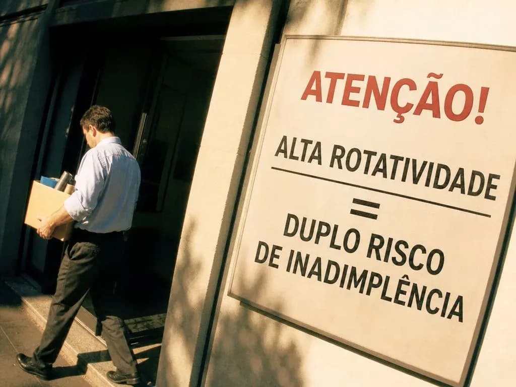Empresas com alta rotatividade têm o dobro de inadimplência, diz estudo