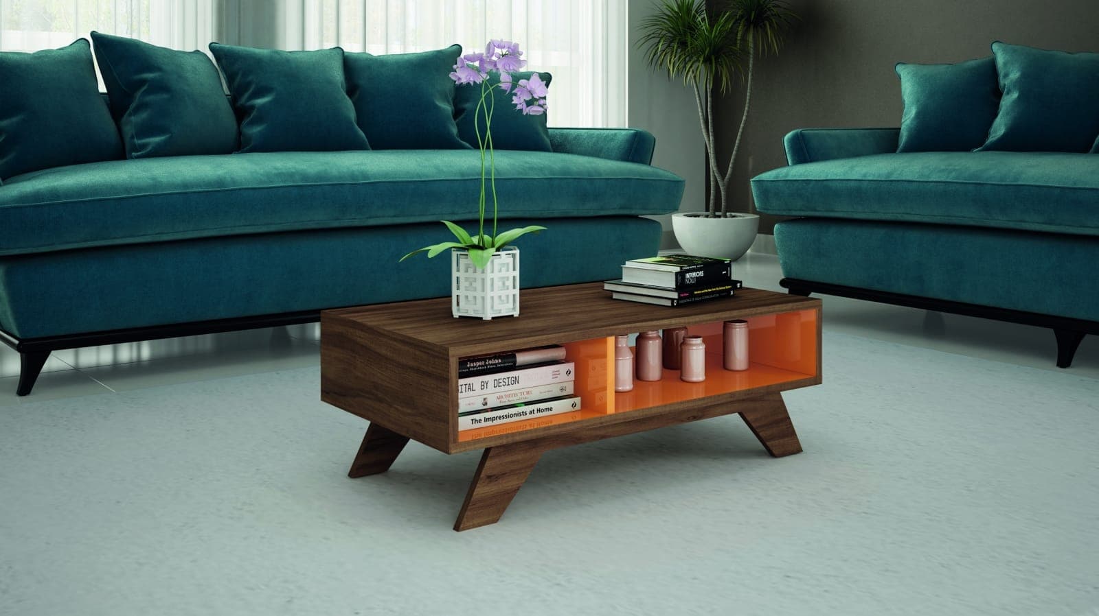 Mesa de centro EDN Vogue da categoria Monta Fácil