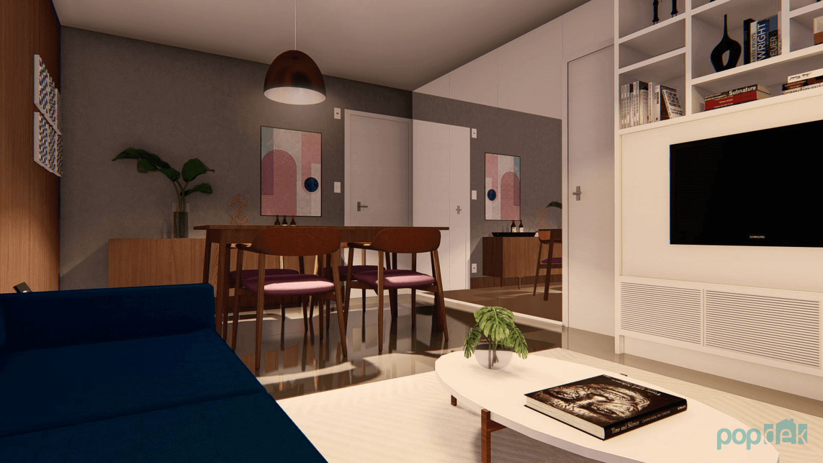 Arquiteto virtual decora casa 100% digitalmente