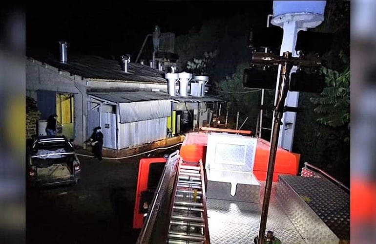 Incêndio atinge mais uma fábrica de móveis em Santa Catarina