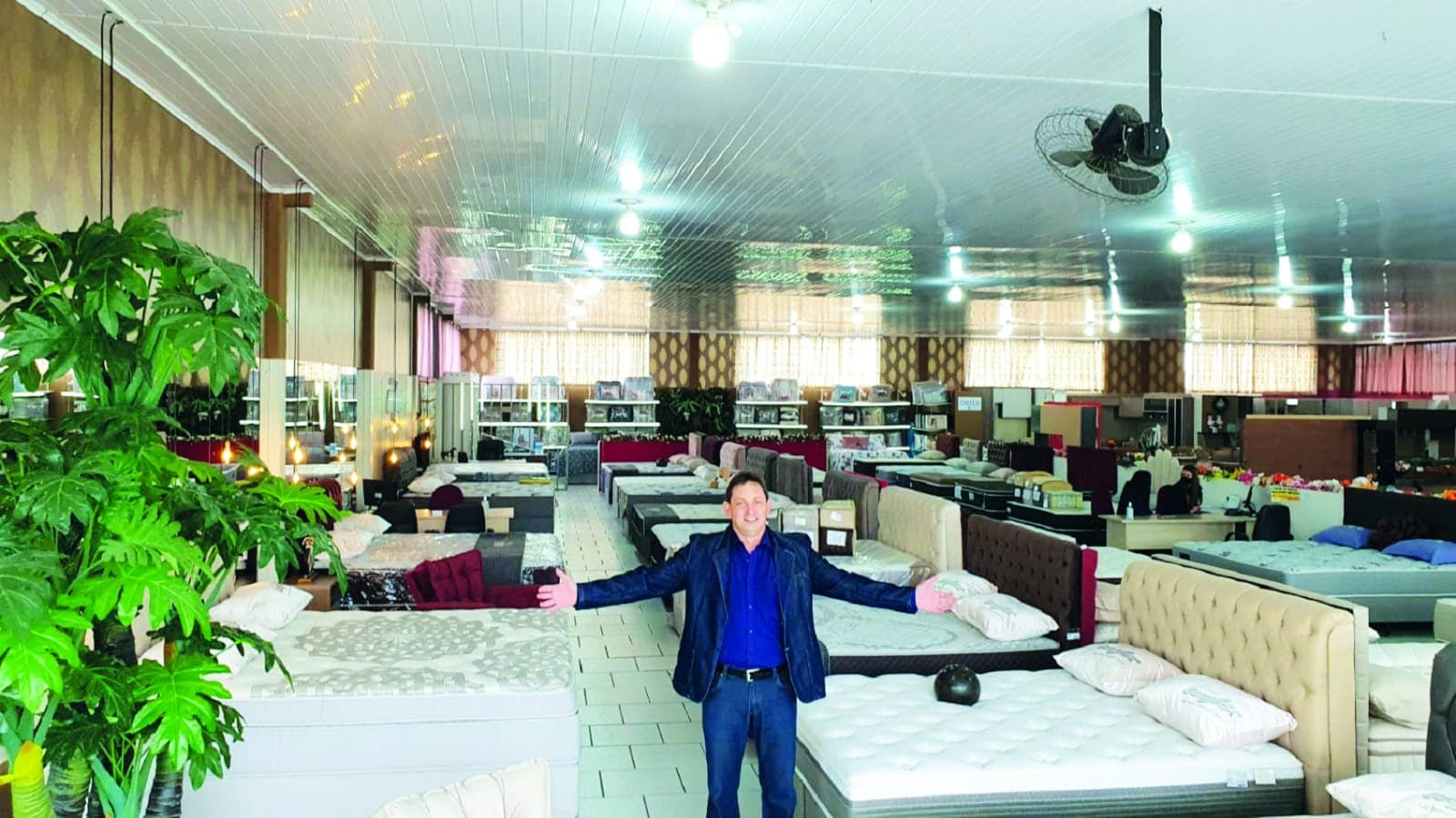 Conheça a loja do melhor vendedor de colchões do Brasil