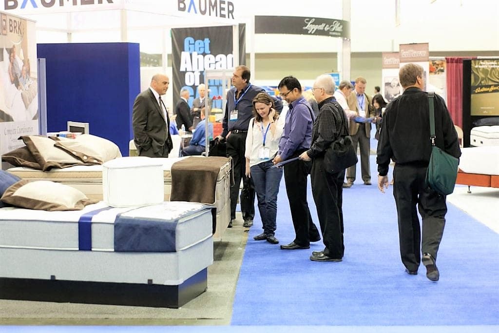 O objetivo do evento é construir conexões no setor de colchões e produtos de cama.