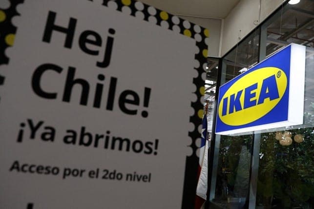 Ikea abre no Chile sua primeira loja na América do Sul - Foto: AFP