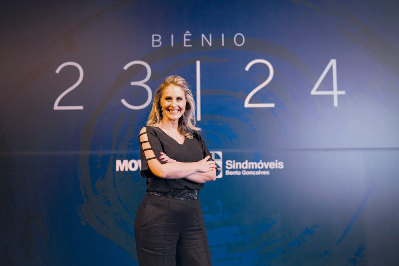 Gisele Dalla Costa, presidente do Sindmóveis | Foto: Augusto Tomasi