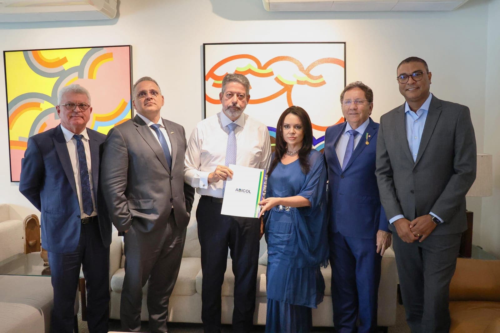 Representantes da Abicol se encontraram com Arthur Lira, em Brasília