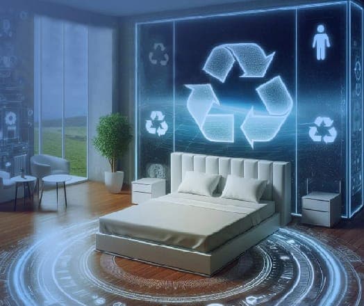 Parceria inovadora impulsiona economia circular de colchões