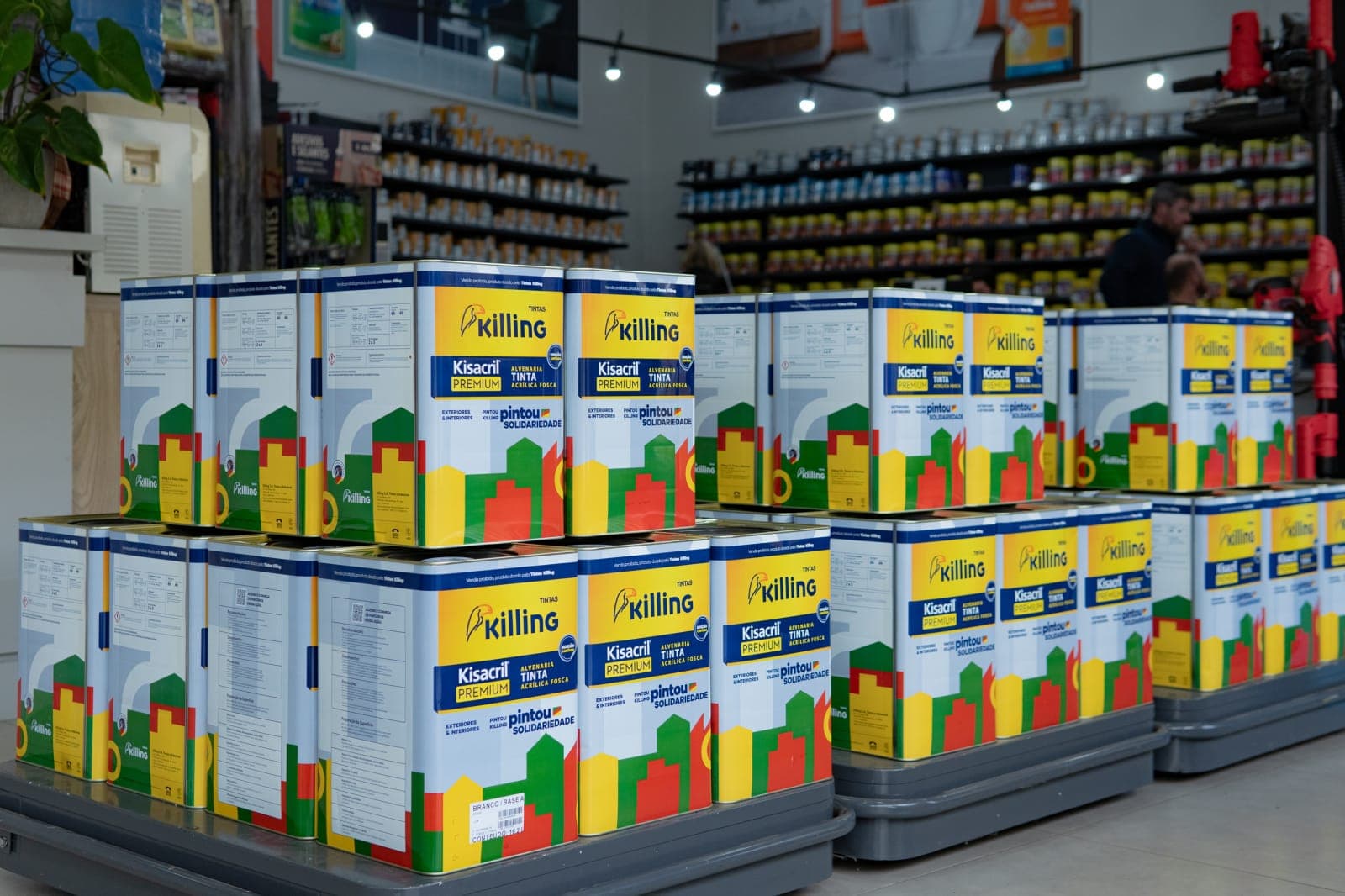 Tintas Killing faz maior doação de sua história em prol do RS