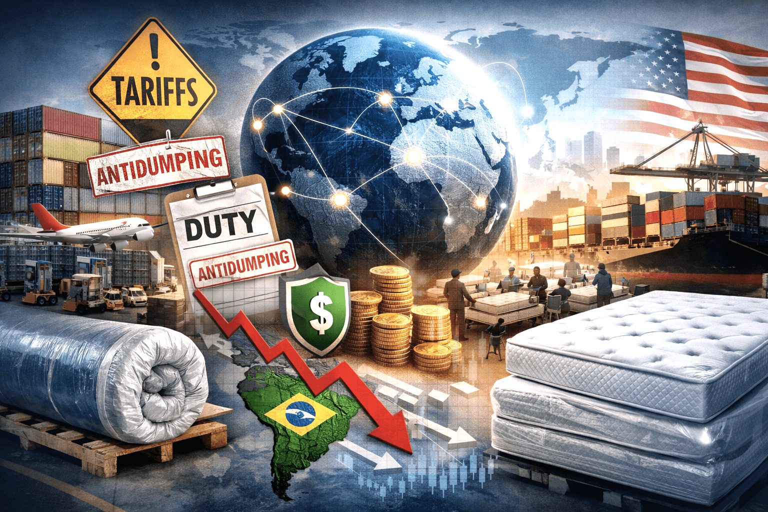 Cadeia global redefine estratégia no setor de colchões