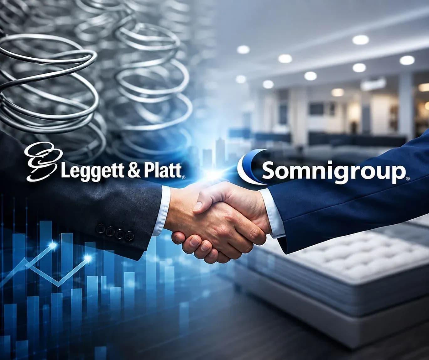 Somnigroup conclui compra da Leggett & Platt por US$ 2,3 bilhões