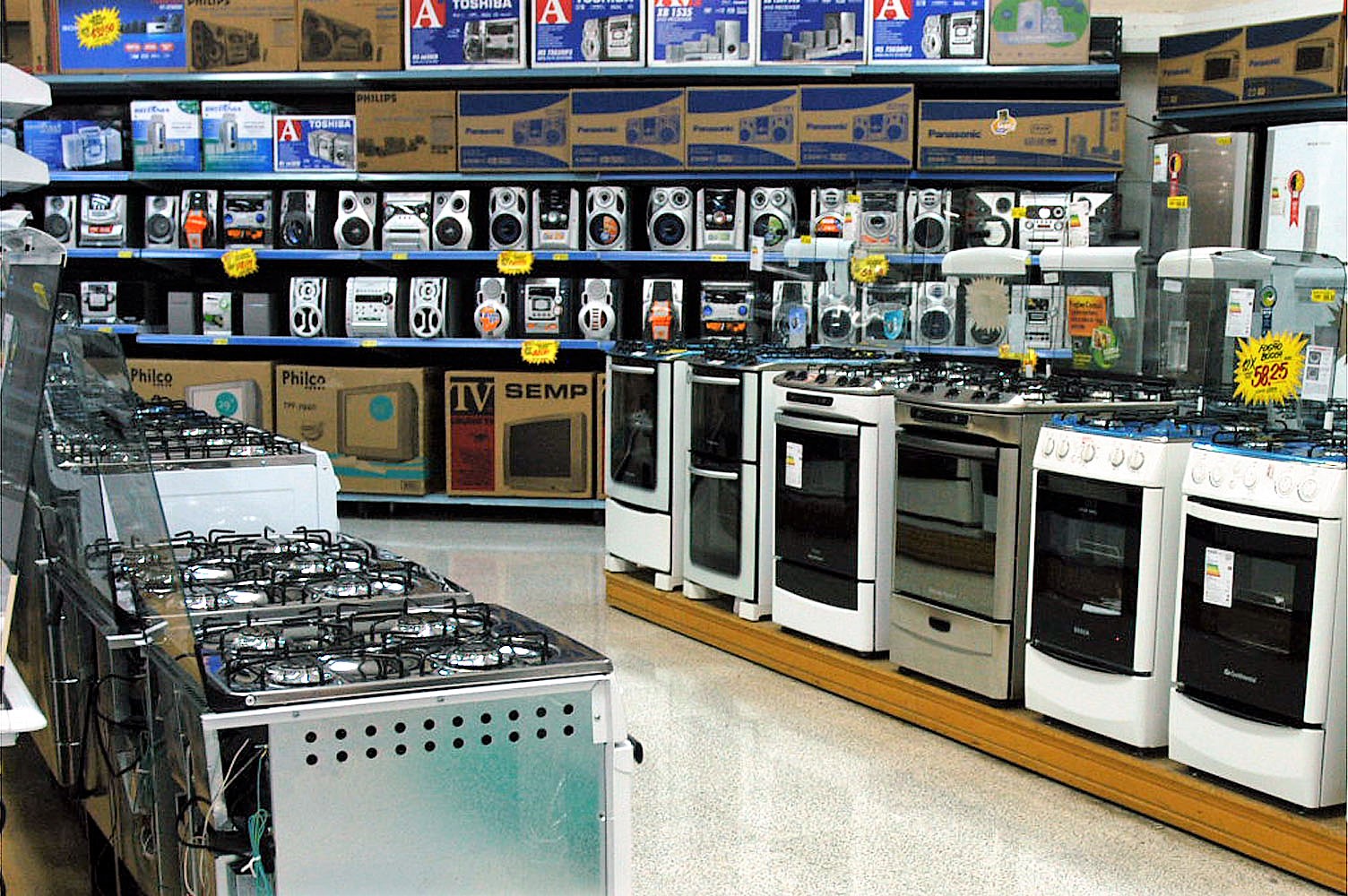 Vendas de eletros caem e impactam móveis pesquisados junto Móveis de Valor